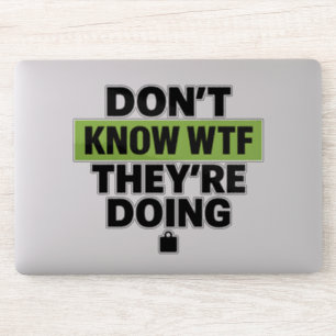 Brat Green Design – Don’t Know WTF They’re Doing
