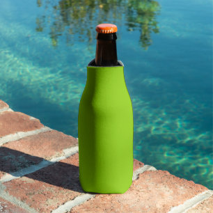 Brat Green Solid Colour Bottle Cooler