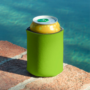 Brat Green Solid Colour Can Cooler