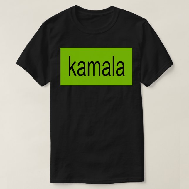 Brat Kamala Tote T-Shirt (Design Front)
