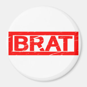 Brat Stamp Magnet