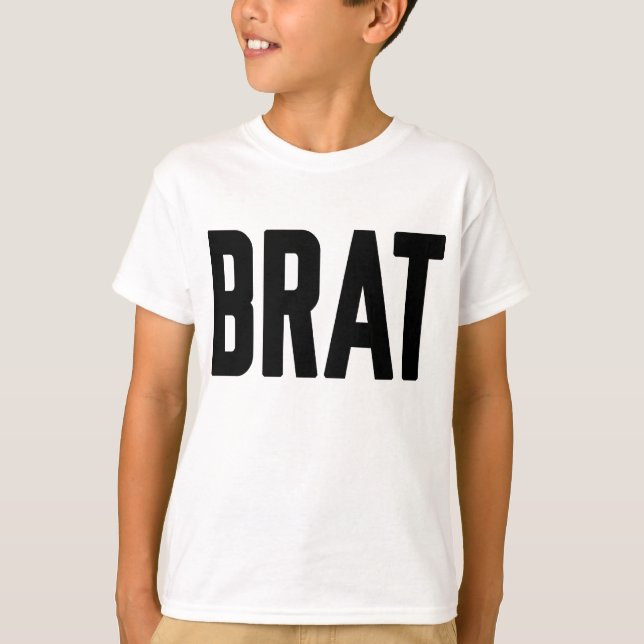 BRAT SWEATSHIRT DESIGN T-Shirt (Front)
