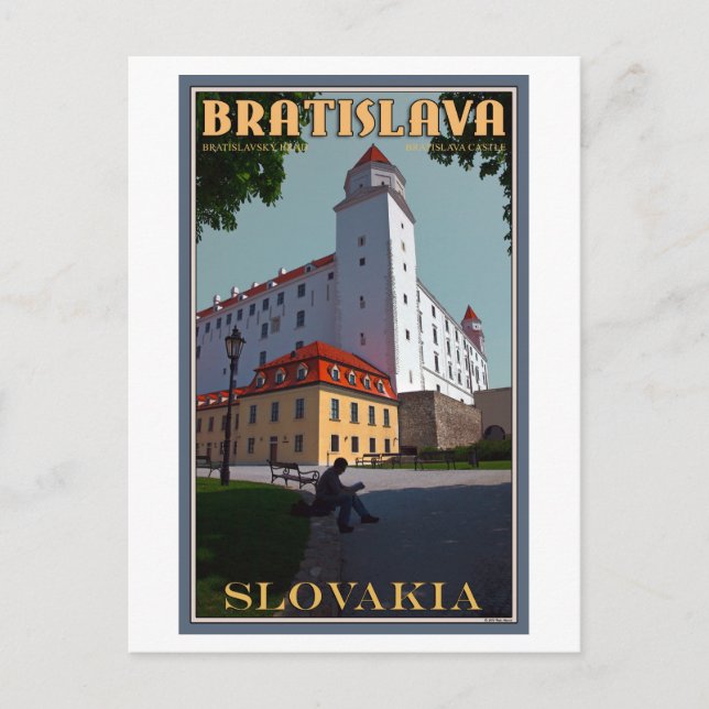 Bratislava Castle Postcard (Front)