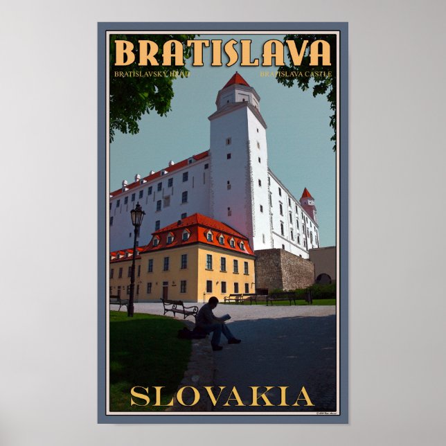 Bratislava Castle Poster (Front)