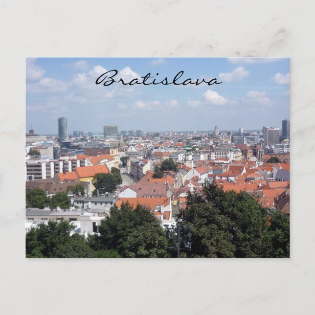 bratislava city postcard (Front)
