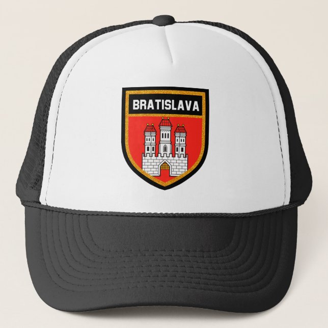 Bratislava Flag Trucker Hat (Front)