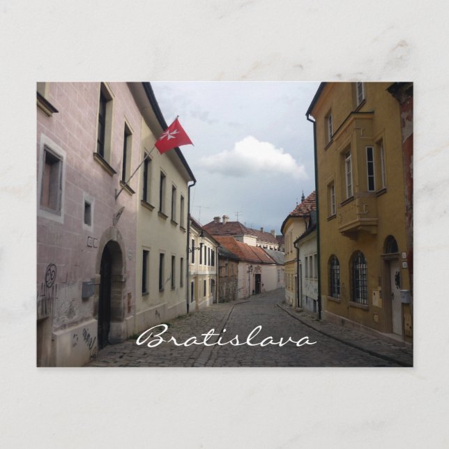 bratislava lanes postcard (Front)