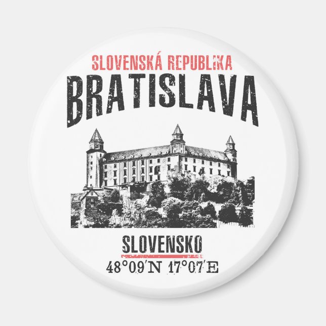 Bratislava Magnet (Front)