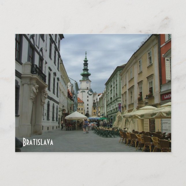 Bratislava Postcard (Front)