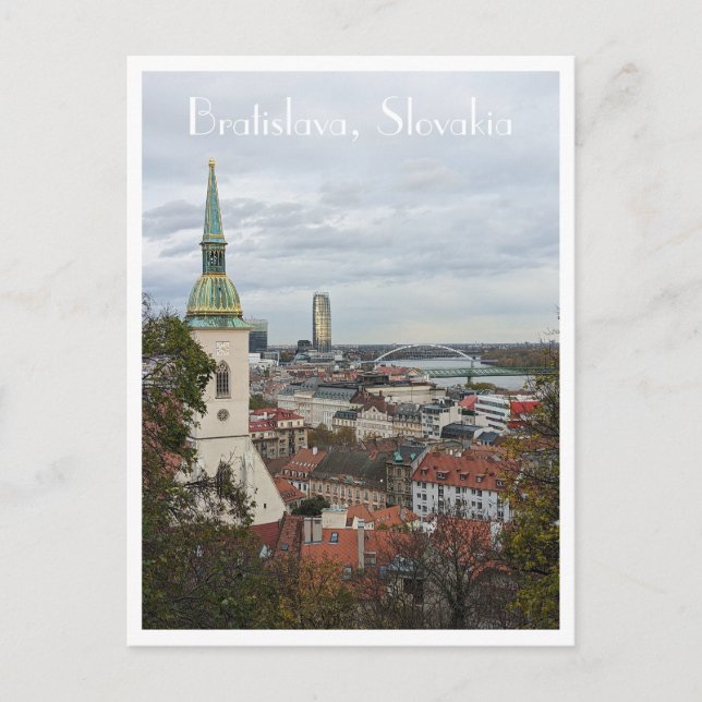 Bratislava Postcard (Front)