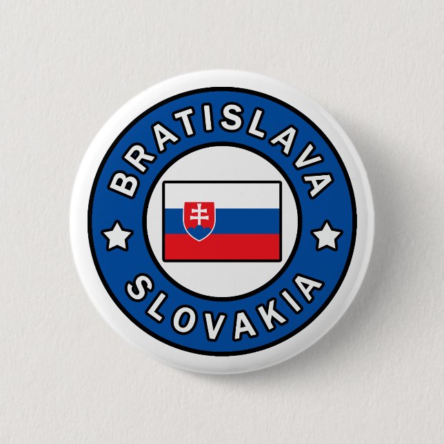 Bratislava Slovakia 6 Cm Round Badge (Front)