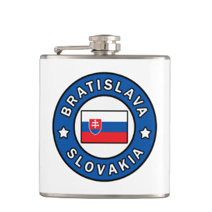 Bratislava Slovakia Hip Flask