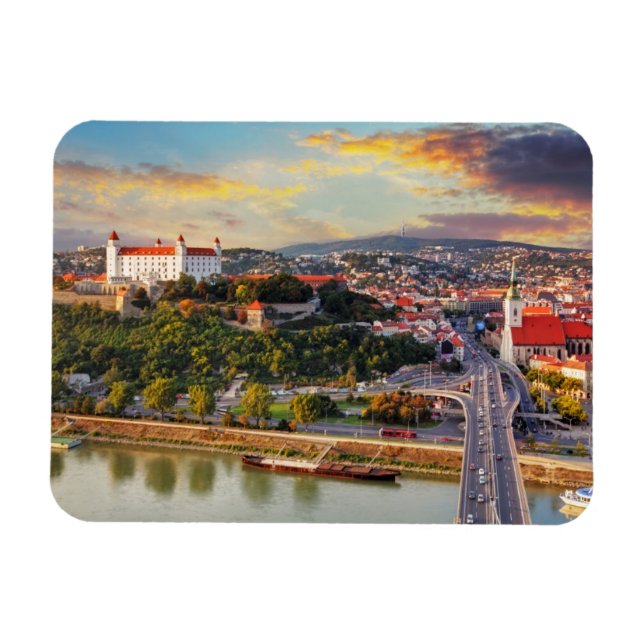 Bratislava, Slovakia Magnet (Horizontal)