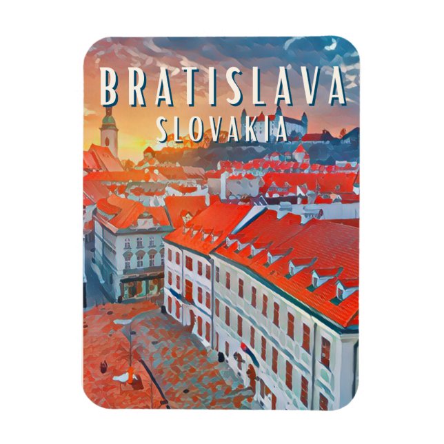 Bratislava, the pearl of the Danube Magnet (Vertical)