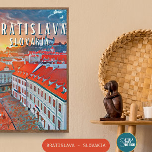 Bratislava, the pearl of the Danube Poster