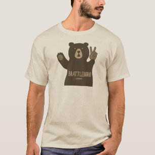 Brattleboro Vermont Peace Bear T-Shirt