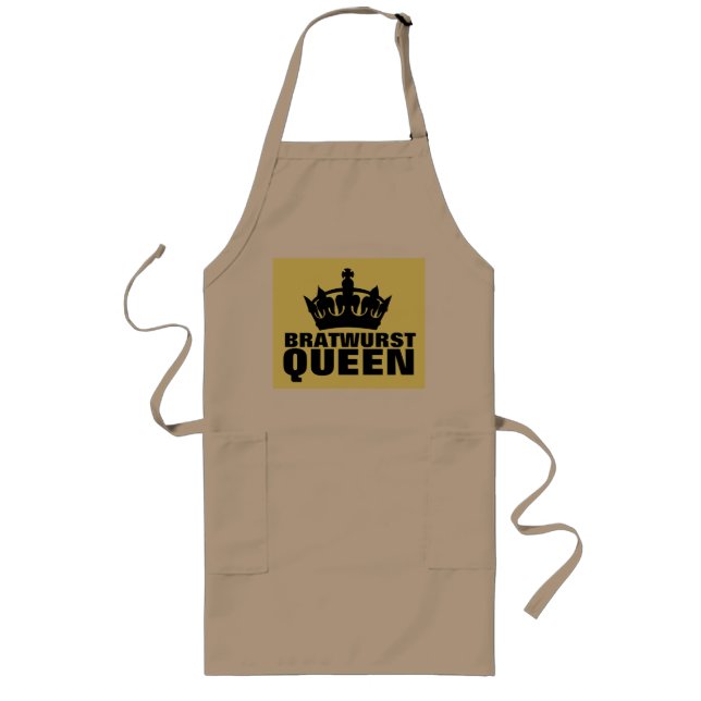 BRATWURST QUEEN KITCHEN APRON (Front)