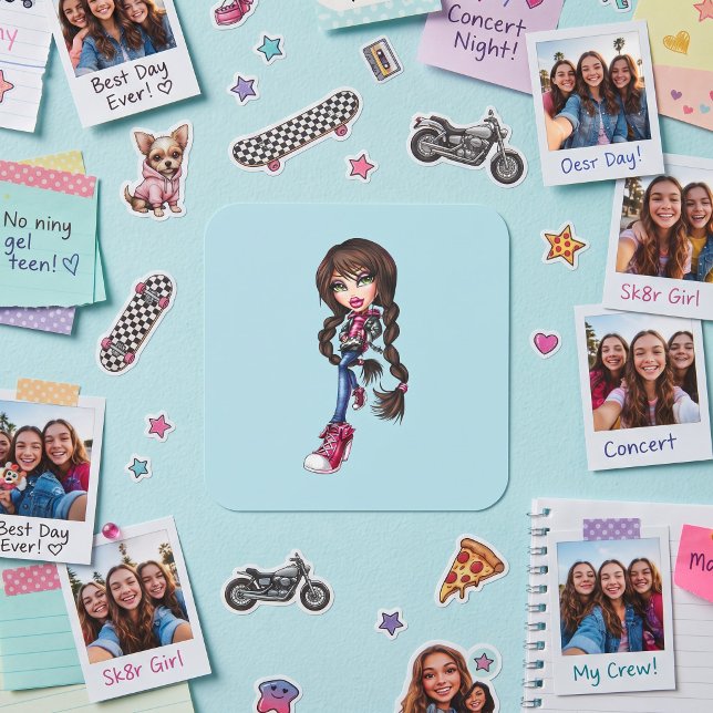 Bratz Square Sticker (Creator Uploaded)