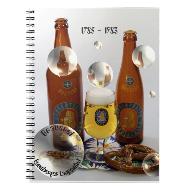 Brauerei Baumberger Langenthal Notizheft Notebook (Front)