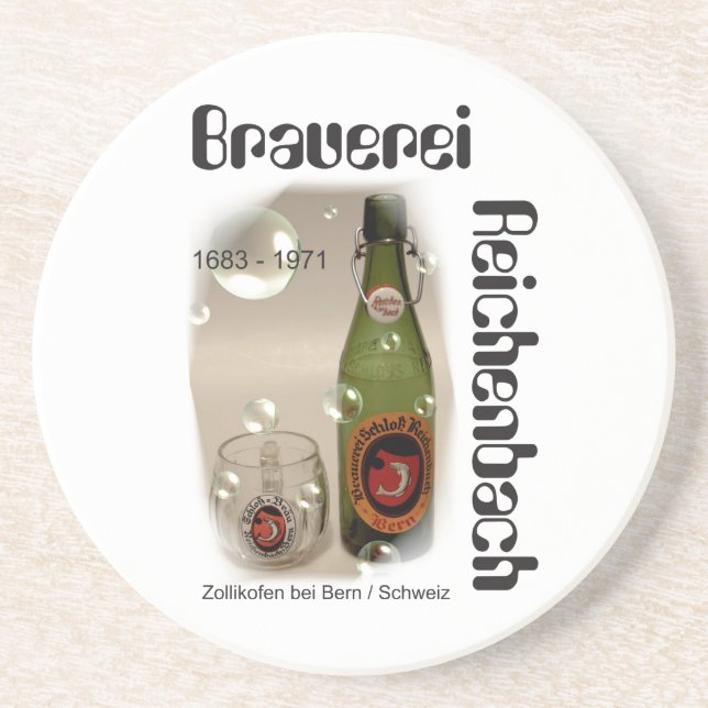 Brauerei Reichenbach Bern Bierdeckel Coaster (Front)