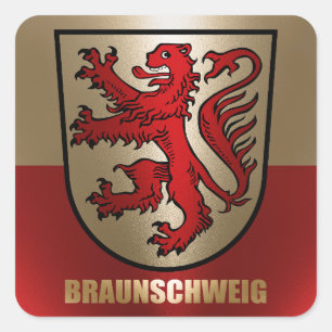 Braunschweig square sticker