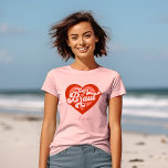Braut Und Team Braut Bachelorette Retro Herz T-Shirt<br><div class="desc">Braut Und Team Braut Bachelorette Retro Herz T-Shirt
Bride T-Shirt Bachelorette Retro Bride Tee
Vintage Bride To Be Bride's Maid BrideTribe</div>
