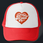 Braut Und Team Braut Bachelorette Retro Herz Trucker Hat<br><div class="desc">Braut Und Team Braut Bachelorette Retro Herz Trucker Hat Kappe Cappy
Vintage Bride To Be Bride's Maid BrideTribe</div>