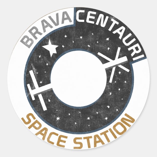 Brava Centauri Space Station Sticker (Set of 20) (Front)
