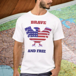 Brave And Free T-Shirt