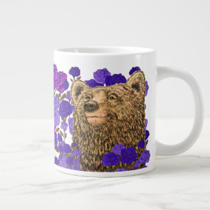 Brave Bear Large Coffee Mug