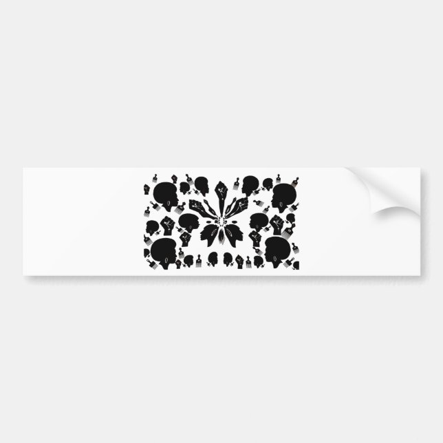Brave & Beautiful_ Bumper Sticker (Front)