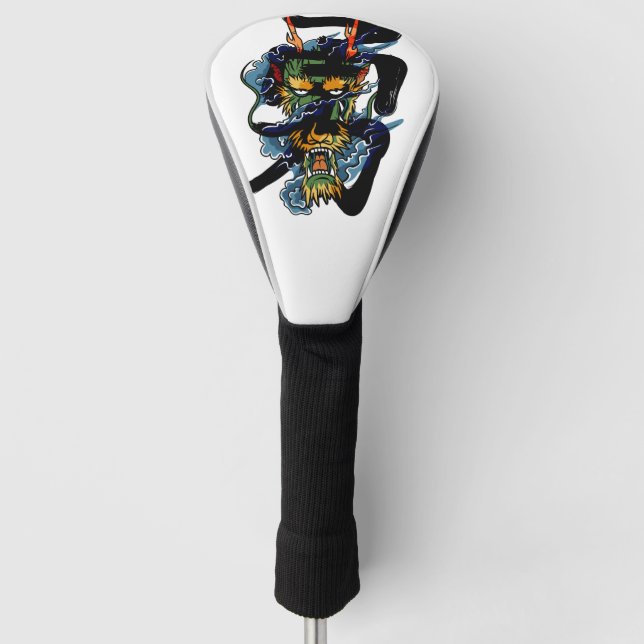Brave Dragon Golf Head Cover (Front)