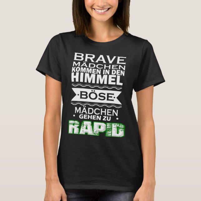 Brave Girls Evil Girls Rapid Girl Fan T-Shirt (Front)