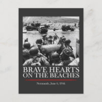 Brave Hearts On The Beaches - WW2 D-day