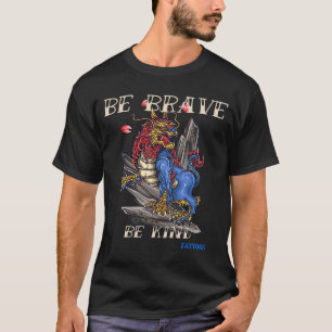 Brave Kind Tattoos Vintage Designs 6 T-Shirt