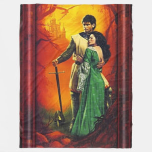 BRAVE KNIGHT FLEECE BLANKET