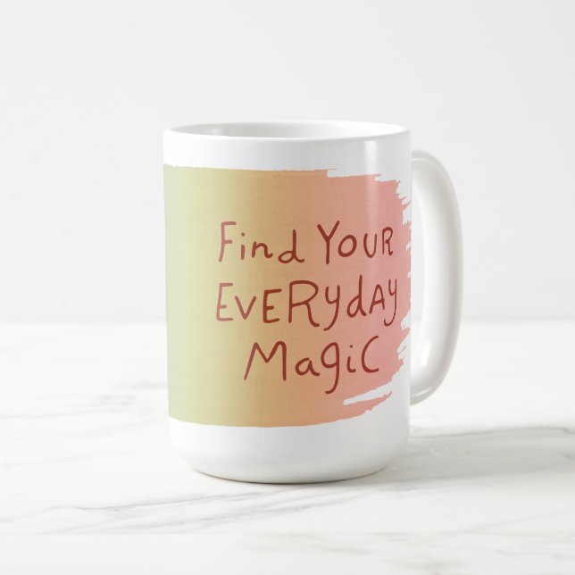 Brave Learner Everyday Magic Mug Burgundy (Front Right)