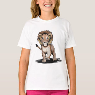 Brave Little Lion Cub Kids T-Shirt