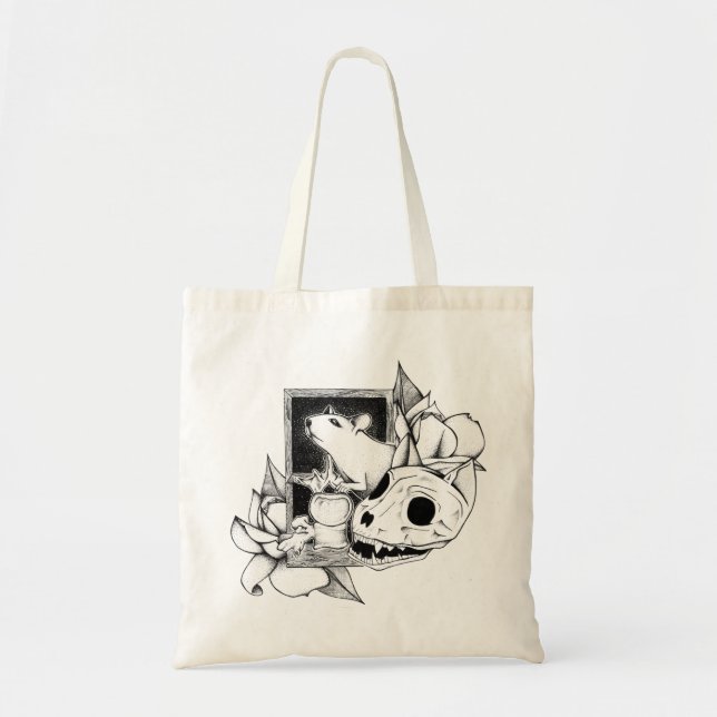 Brave Mouse Tote Bag (Front)