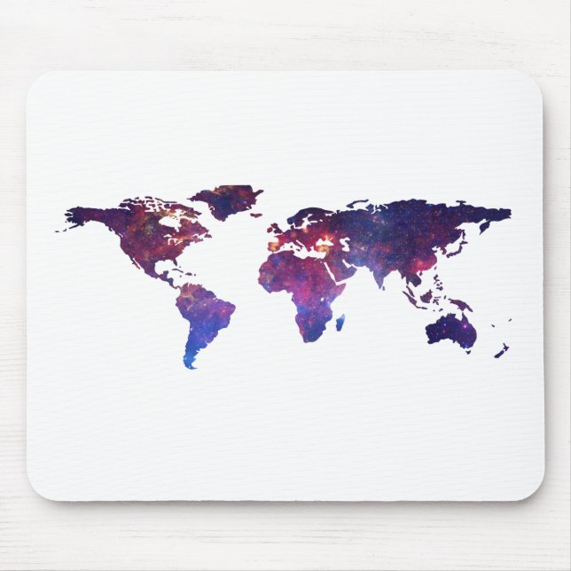 Brave New World Map Mouse Pad (Front)