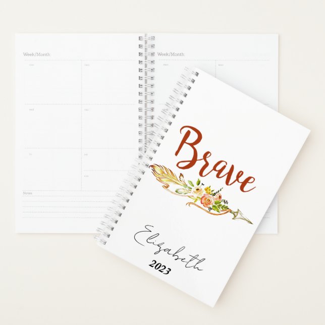 Brave personalised, custom year planner (Display)