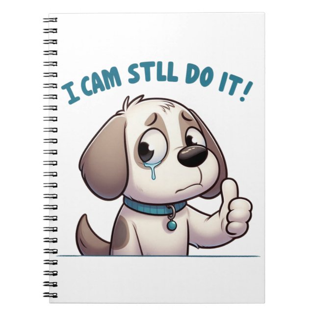 Brave Pup   Notebook (Front)