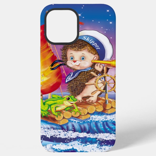 Brave sailor iPhone case (Back)