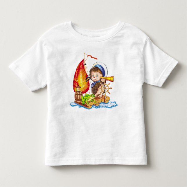 Brave sailor toddler T-Shirt (Front)