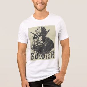 Brave spirit in every thread Tri-Blend shirt