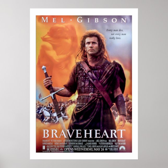 Braveheart Movie Poster (Front)