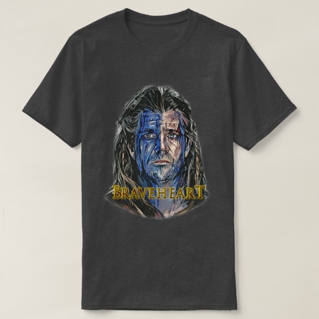 Braveheart William Wallace T-Shirt (Design Front)