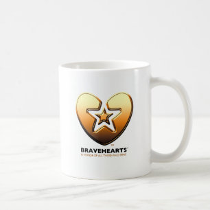 Bravehearts Logo Gold Coffee Mug