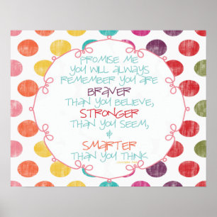 Braver, Stronger, Smarter Poster