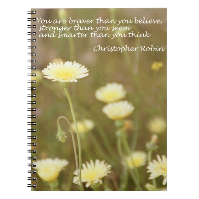 Braver than you Believe. . . - Notebook (Front)